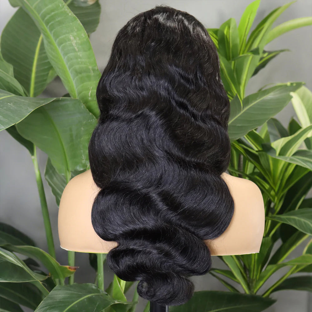 Perruque lace front premium body wave 280% couleur naturelle - vue 3