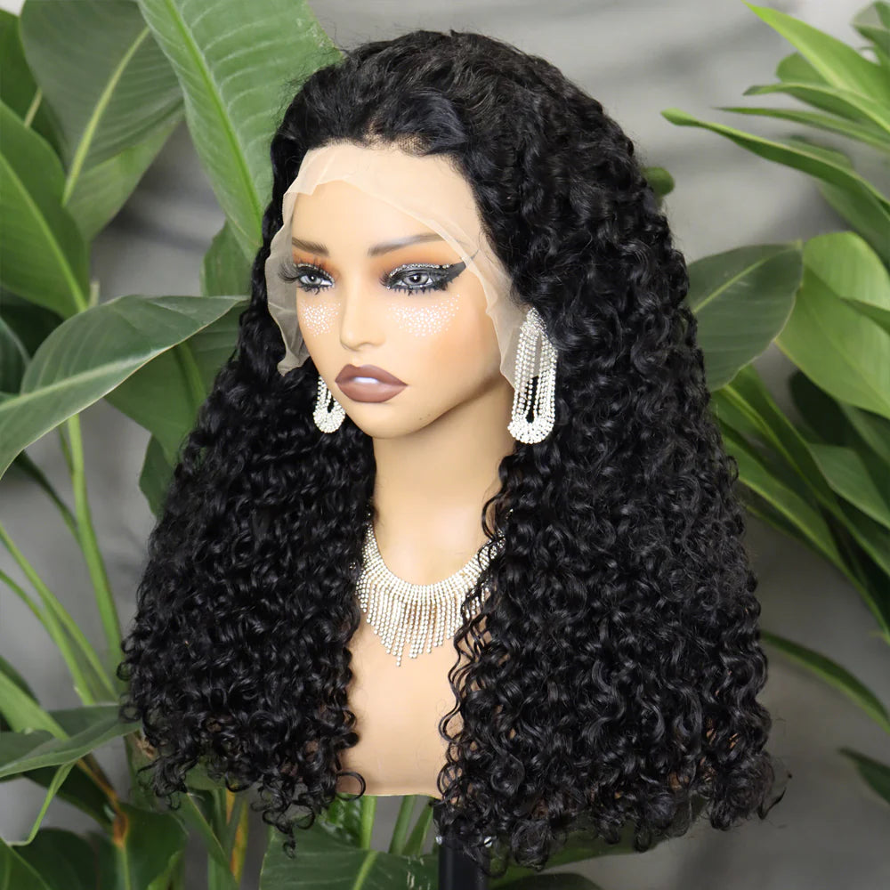 Perruque glueless water wave 350% couleur naturelle - vue 2