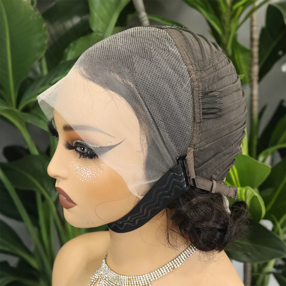 Perruque lace front pixie 13x4 cheveux humains vierges Remy - vue 6