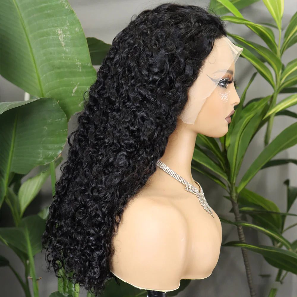 Perruque glueless water wave 350% couleur naturelle - vue 4