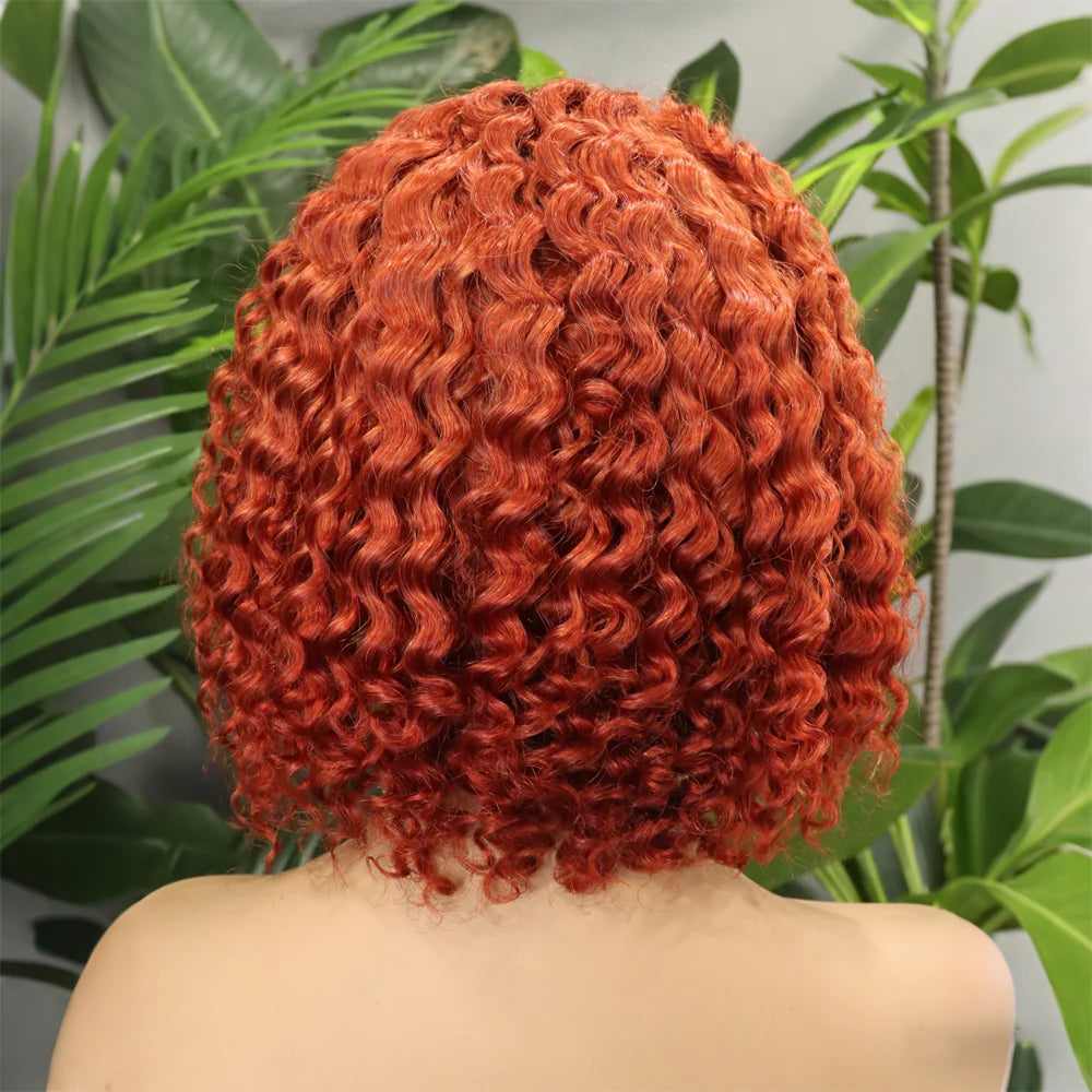 Perruque bob deep wave 250% 13x4 cheveux humains vierges Remy - vue 3