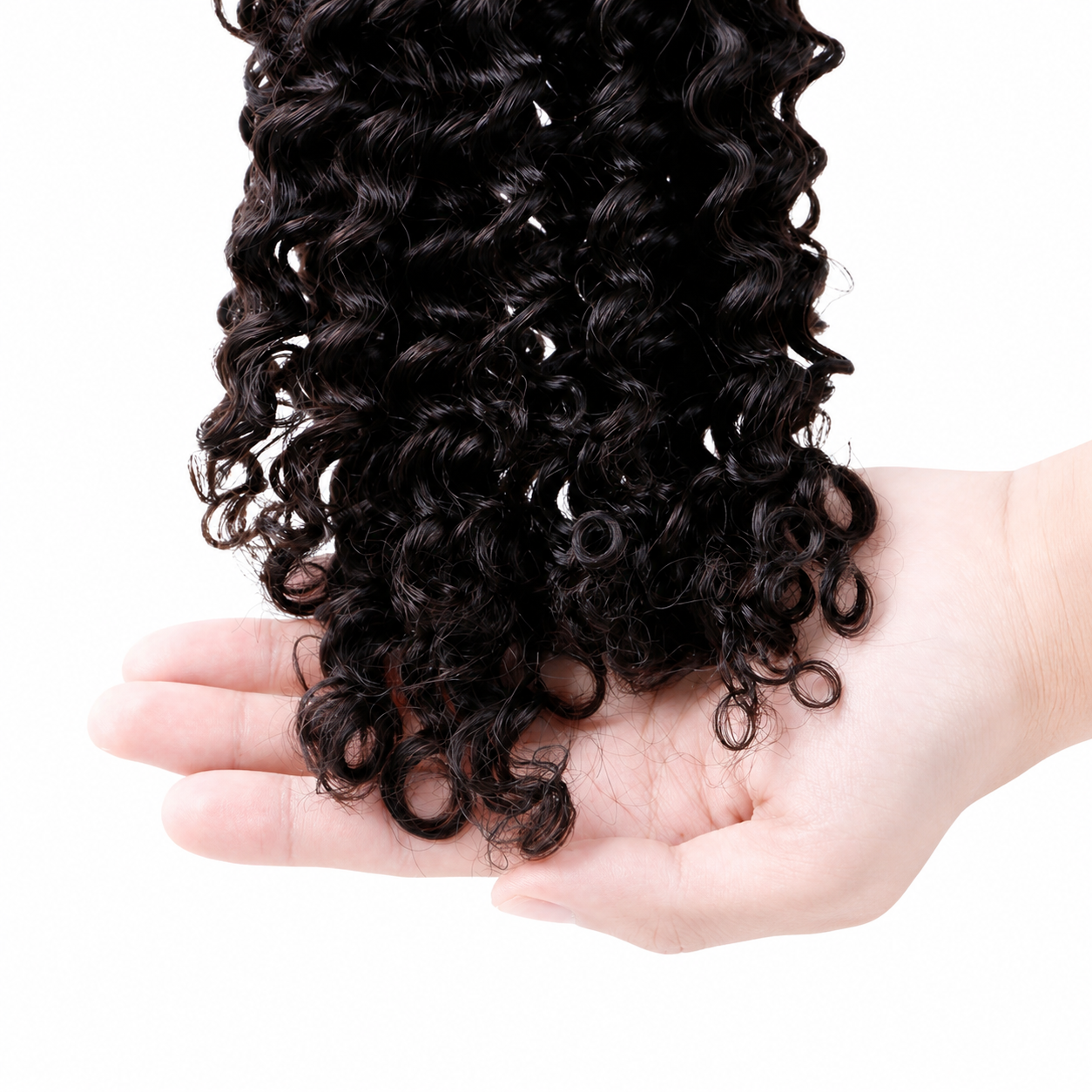 Tissage ondulations profondes deep wave cheveux humains naturels - vue 4