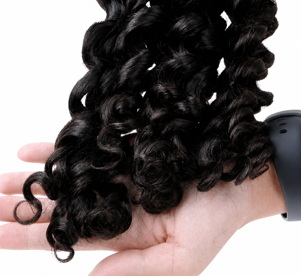 Tissage Remy loose deep wave noir naturel 1 pièce - vue 2