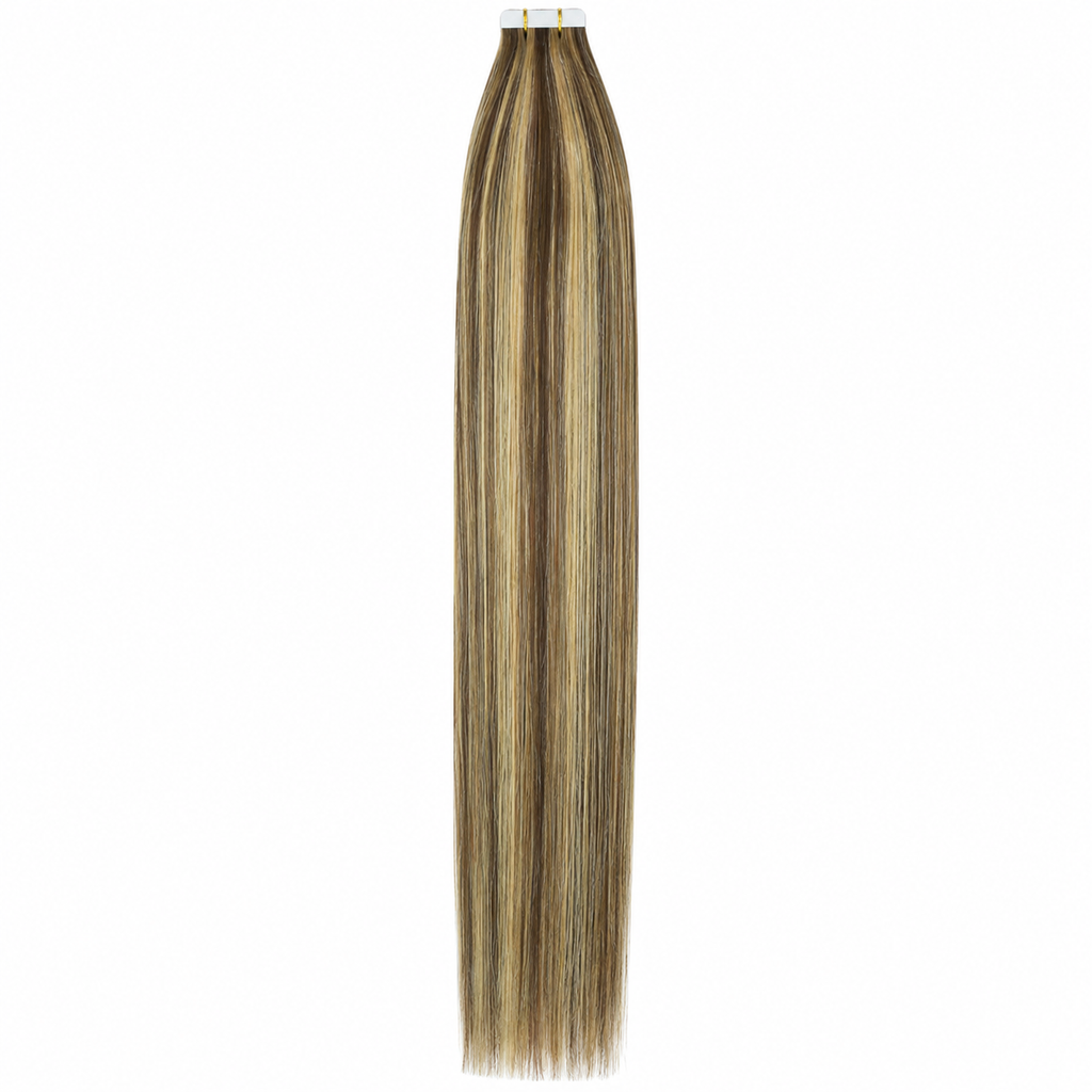 Extensions adhésives invisibles 22 pouces cheveux humains premium Remy - vue 4