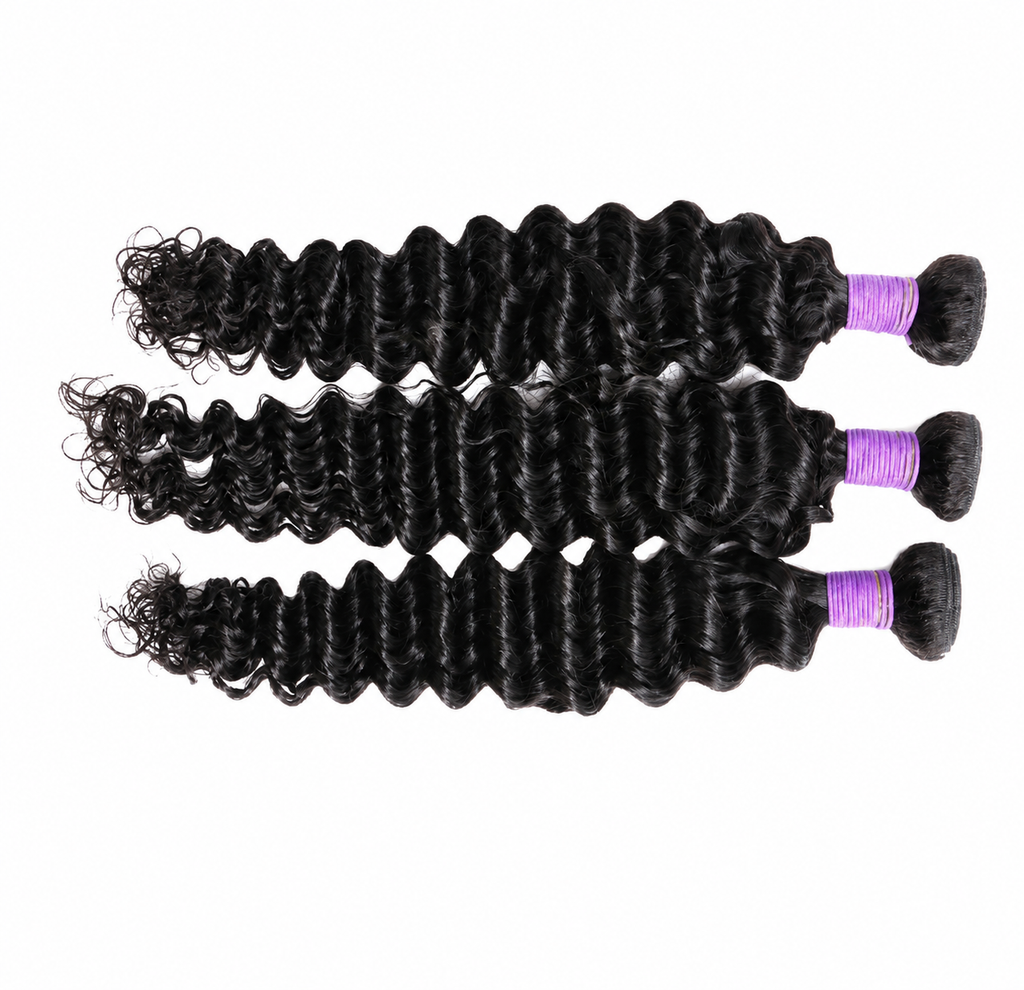 Tissage ondulations profondes deep wave cheveux humains naturels - vue 5