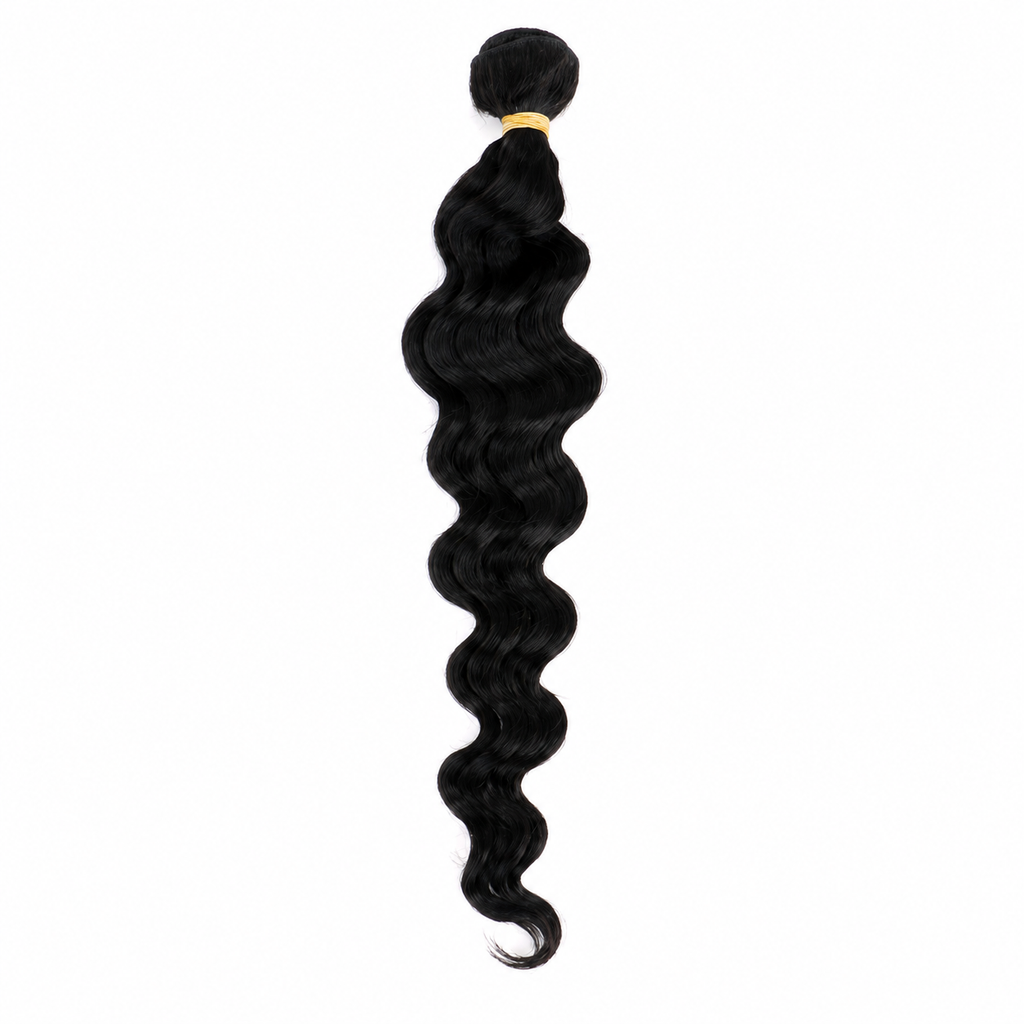 Tissage loose wave malaisien cheveux humains Remy noir naturel - vue 2