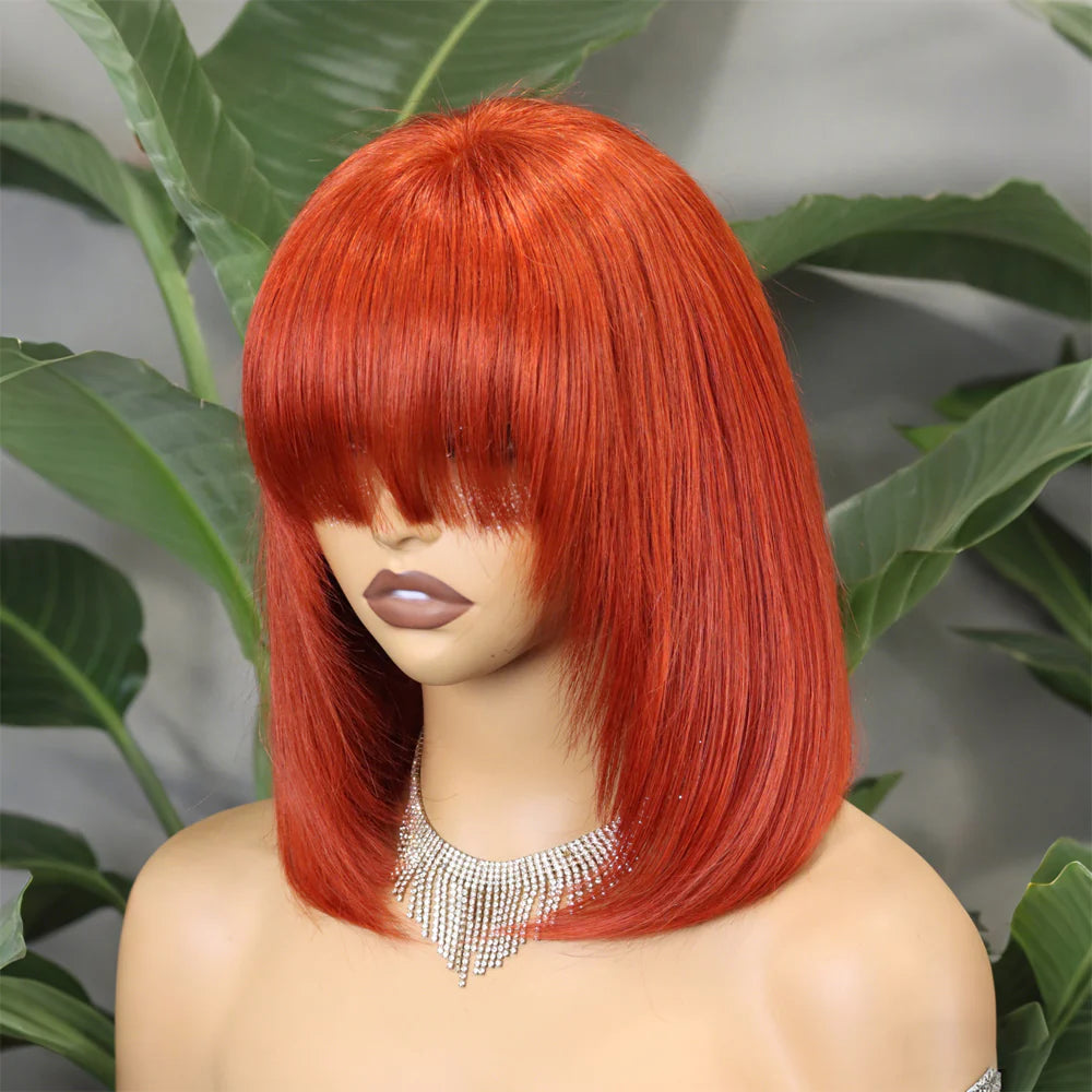 Perruque bob closure 4x4 HD lisse cheveux humains bruts vierges Remy - vue 11