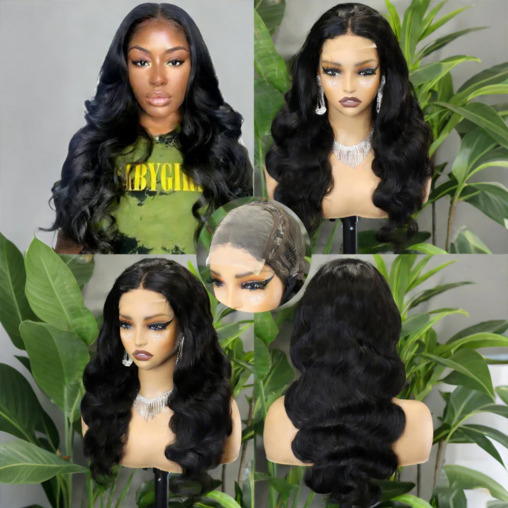 Perruque closure 4x4 body wave 280% couleur naturelle - vue 1
