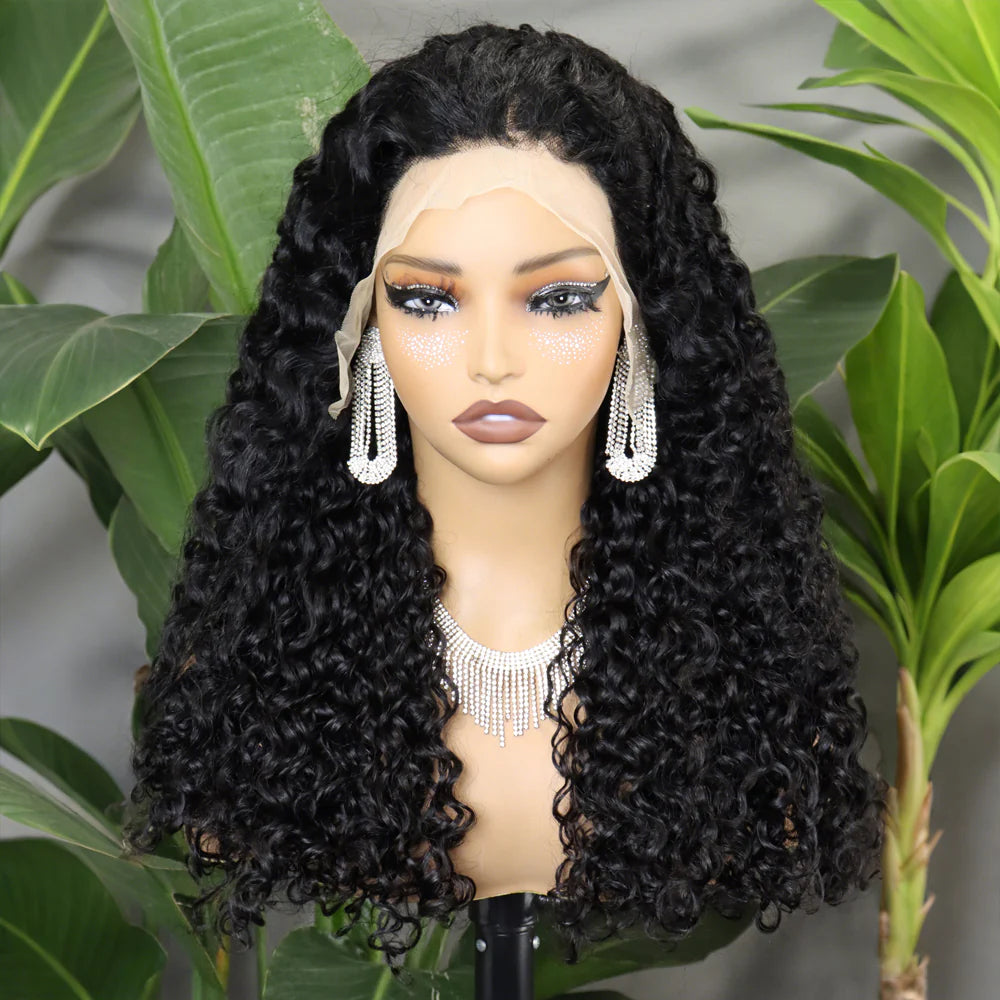 Perruque glueless water wave 350% couleur naturelle - vue 3