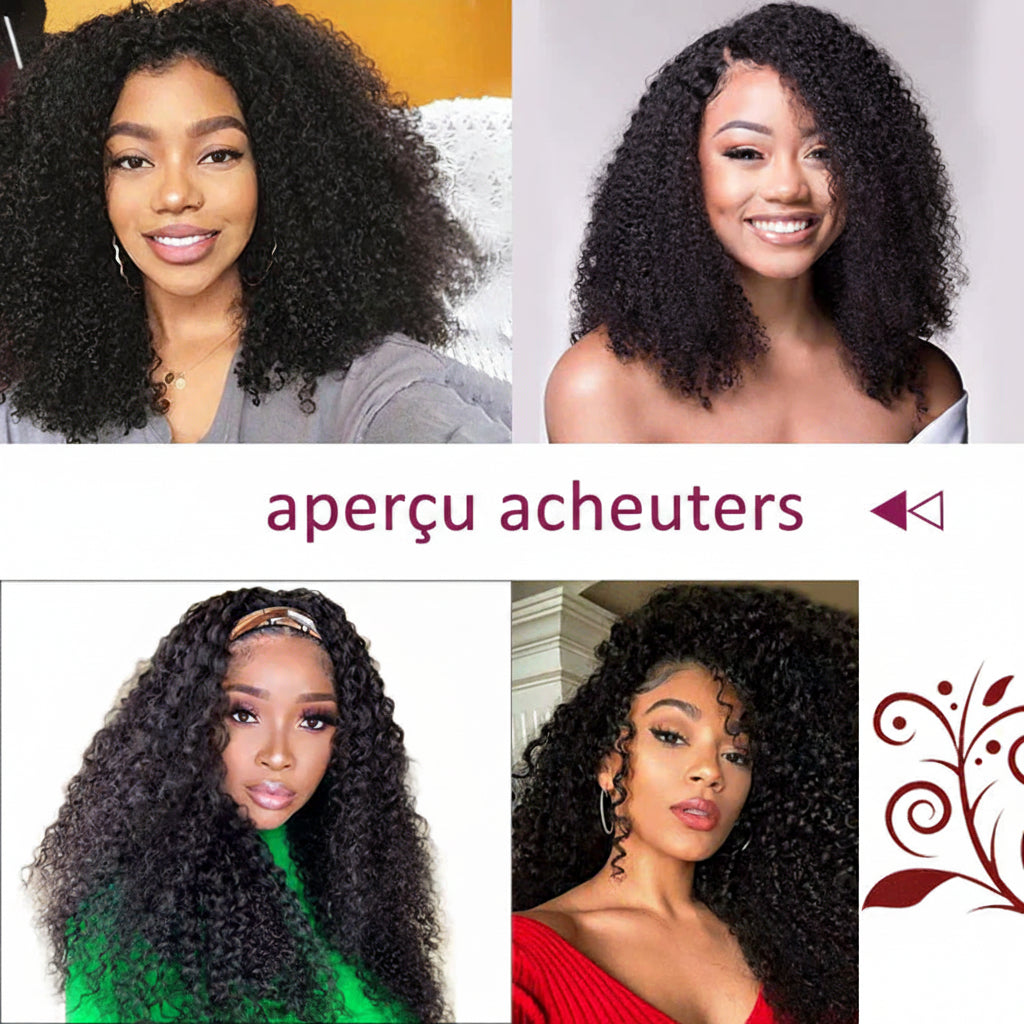 Extensions tape-in kinky curly 22 pouces - vue 4
